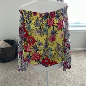INC off the-shoulder blouse